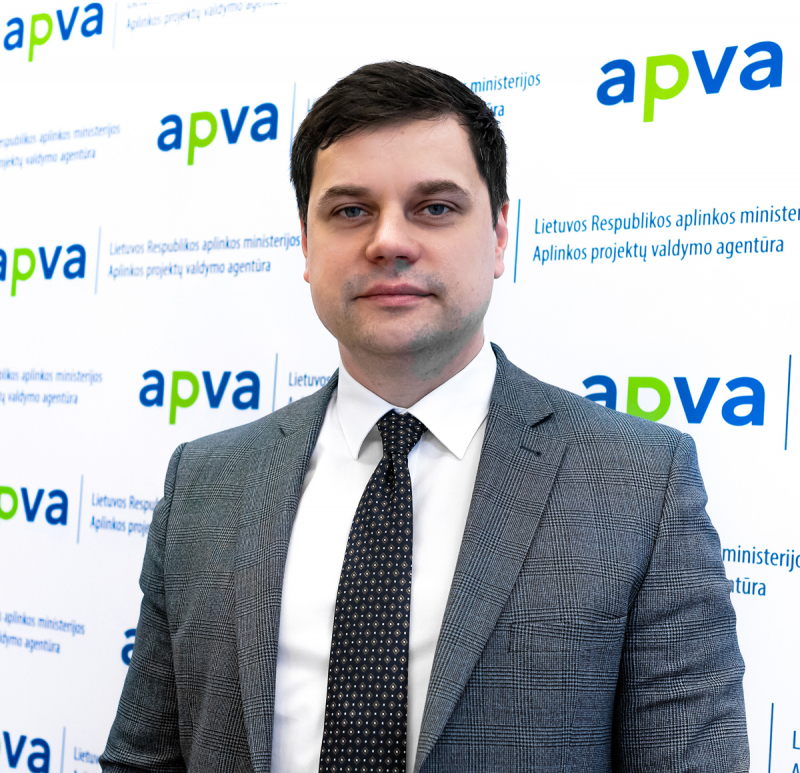 Aplinkos projektų valdymo agentūros direktorius Vytautas Vrubliauskas.
